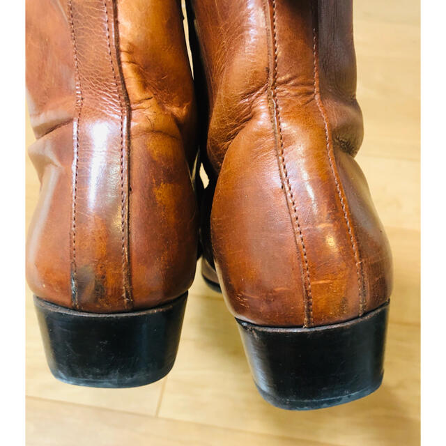 LOUNGE LIZARD(ラウンジリザード)の【希少】LOUNGE LIZARD チェルシーブーツ　サイドジップ　サイズ：2 メンズの靴/シューズ(ブーツ)の商品写真