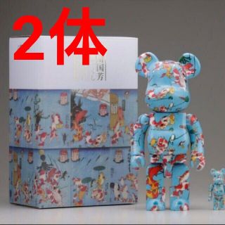 メディコムトイ(MEDICOM TOY)のBE@RBRICK 歌川国芳 金魚づくし 100% ＆ 400%(その他)