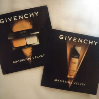 ジバンシィ(GIVENCHY)のGIVENCHYファンデーションサンプル2種セット(その他)