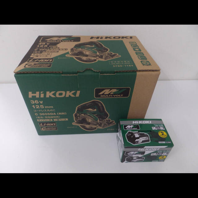 日立(ヒタチ)のHiKOKI コードレス丸のこ 125mm  スポーツ/アウトドアの自転車(工具/メンテナンス)の商品写真