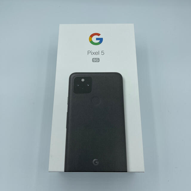 【新品未使用】Google pixel 5 128GB SIMロック解除済みスマートフォン/携帯電話