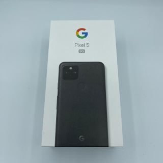 グーグルピクセル(Google Pixel)の【新品未使用】Google pixel 5 128GB SIMロック解除済み(スマートフォン本体)