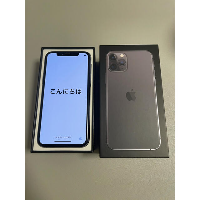 【美品】iPhone 11 Pro スペースグレイ 64 GB SIMフリー