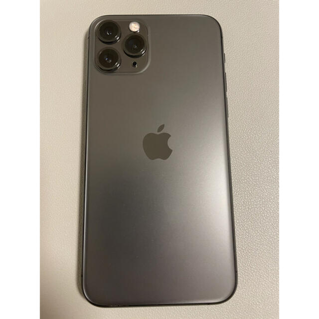 Apple(アップル)の【美品】iPhone 11 Pro スペースグレイ 64 GB SIMフリー スマホ/家電/カメラのスマートフォン/携帯電話(スマートフォン本体)の商品写真