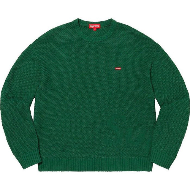 supreme textured small box sweater 20fw