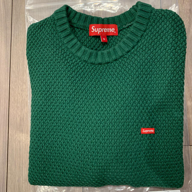 supreme textured small box sweater 20fw