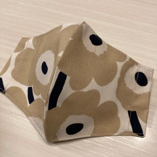 マリメッコ(marimekko)のこまとわ様専用☆ 小さめサイズ　立体　インナーマスク　ベージュ(その他)