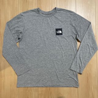 ザノースフェイス(THE NORTH FACE)の美品 ノースフェイス スクエアロゴ tシャツ(Tシャツ/カットソー(七分/長袖))