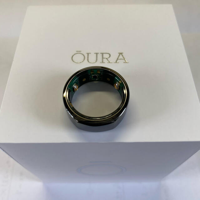 OURA RING US9 BLACK メンズのアクセサリー(リング(指輪))の商品写真