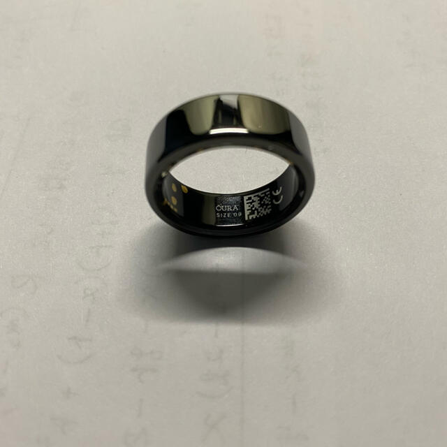 OURA RING US9 BLACK メンズのアクセサリー(リング(指輪))の商品写真