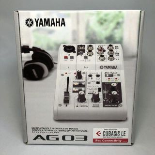 ヤマハ(ヤマハ)の新品 ヤマハ YAMAHA AG03 ウェブキャスティングミキサー 動画配信(PC周辺機器)