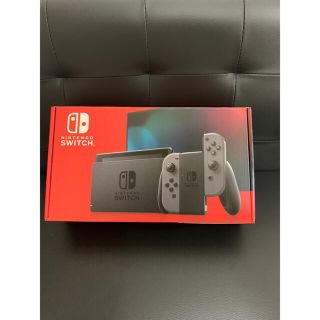 ニンテンドースイッチ(Nintendo Switch)のしば様専用（1月1日まで）【美品】Nintendo Switch グレー 本体(家庭用ゲーム機本体)