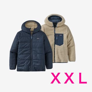 パタゴニア(patagonia)の新品未使用★パタゴニア★ ボーイズ・リバーシブル・レディ・フレディフーディXXL(ブルゾン)