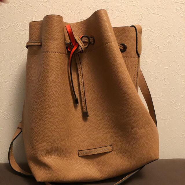 ARMANI EXCHANGE(アルマーニエクスチェンジ)のぐりっきー様専用　アルマーニのショルダーバッグ　巾着 レディースのバッグ(ショルダーバッグ)の商品写真