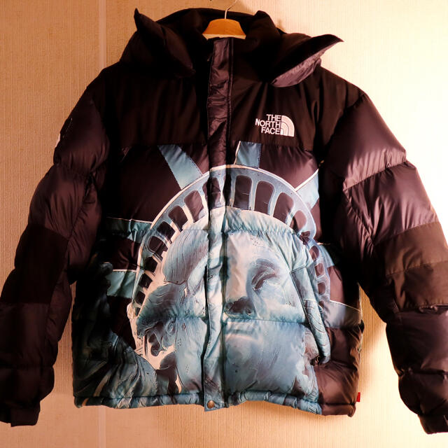 良好品】 Supreme - Liberty M 自由の女神 ダウン ノースフェイス