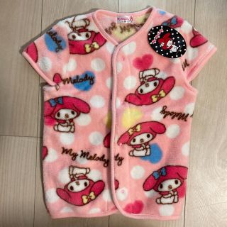 サンリオ(サンリオ)の【値下げ】マイメロディ　スリーパー フリース　90cm Sanrio(パジャマ)