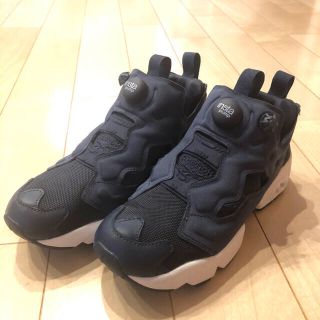 リーボック(Reebok)のリーボック インスタポンプフューリー ネイビー(スニーカー)