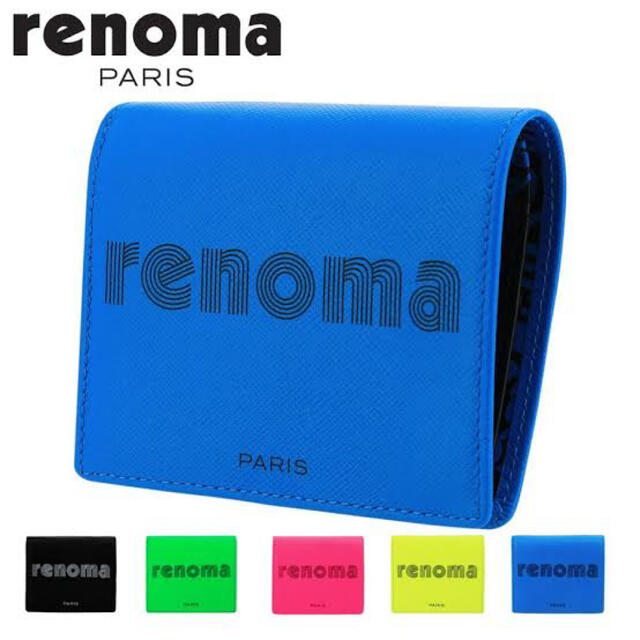 RENOMA(レノマ)の【新品・タグあり】renoma homme 二つ折り財布 メンズのファッション小物(折り財布)の商品写真