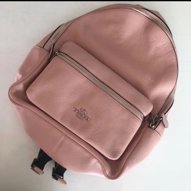 【新品・未使用】COACH レザーリュック