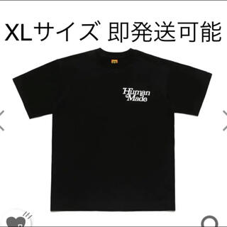 ジーディーシー(GDC)のHUMAN MADE×Girls Don't Cry コラボTEE XL 黒(Tシャツ/カットソー(半袖/袖なし))