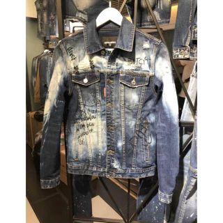 ディースクエアード(DSQUARED2)のDSQUARED2 ディースクエアード デニム ジャケット ジージャン　46(Gジャン/デニムジャケット)