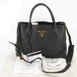 プラダ(PRADA)のプラダサフィアーノラックスキプリアレザーバッグ(ショルダーバッグ)