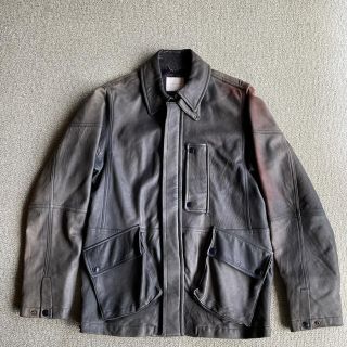 UNUSED - UNUSED レザージャケットの通販 by SS shop|アンユーズド