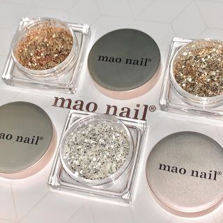 大人気のmaonailのマオラメ✨可愛いシャンパンスクエアラメ✨(ネイル用品)