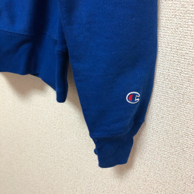 Champion(チャンピオン)の【美品】Champion チャンピオン　リバースウィーブ　スウェット ブルー メンズのトップス(スウェット)の商品写真