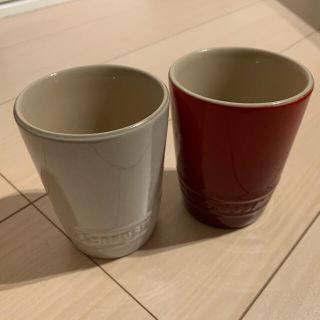 ルクルーゼ(LE CREUSET)のコップ2個セット(グラス/カップ)