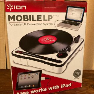 ION AUDIO Mobile LP ポータブルレコードプレーヤー USB接続(ポータブルプレーヤー)