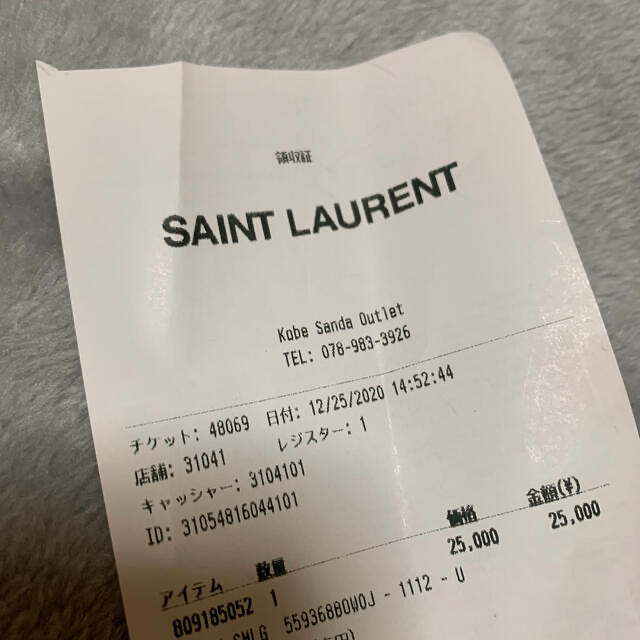Saint Laurent(サンローラン)のサンローラン Saint Laurent スマホケース iPhoneX XS スマホ/家電/カメラのスマホアクセサリー(iPhoneケース)の商品写真