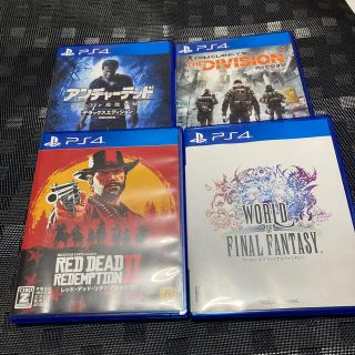 プレイステーション4(PlayStation4)のPlayStation4 ソフトまとめ売り ４本(家庭用ゲームソフト)