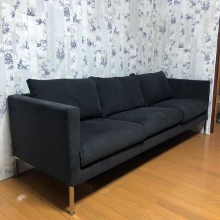 カッシーナ(Cassina)の美品 カッシーナ ボックススモールソファ 3人掛けソファ(三人掛けソファ)