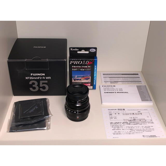 富士フィルム FUJIFILM XF35mm F2 R WR付属品→全て揃っております