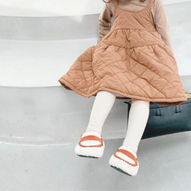 キルティングスカート キッズ/ベビー/マタニティのキッズ服女の子用(90cm~)(スカート)の商品写真