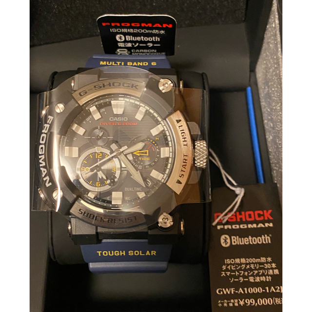 G-SHOCK(ジーショック)のg-shock  FROGMAN  GWF-A1000-1A2JF メンズの時計(腕時計(アナログ))の商品写真