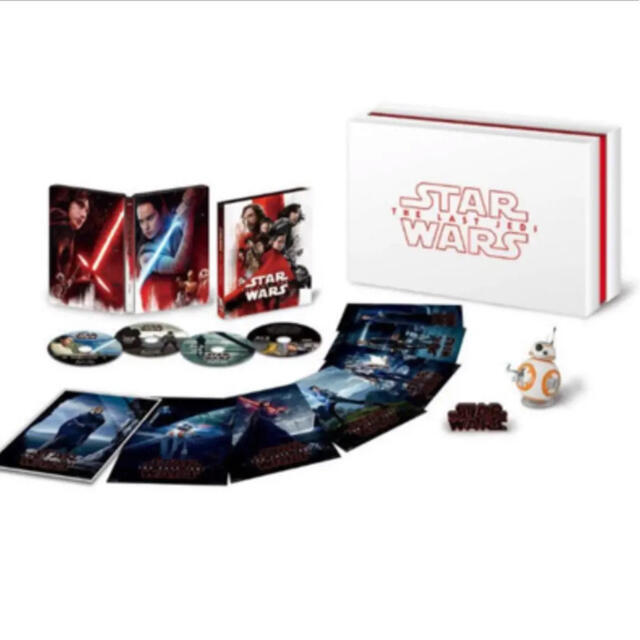 Disney(ディズニー)のスター・ウォーズ/最後のジェダイ  プレミアムBOX 数量限定4枚組 エンタメ/ホビーのDVD/ブルーレイ(外国映画)の商品写真