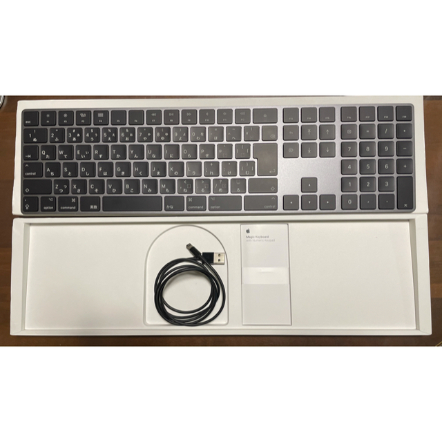 Apple Magic Keyboard(テンキー付き) JIS スペースグレイ