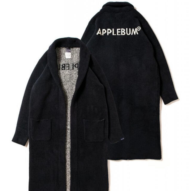 applebum  shaggy gown coat