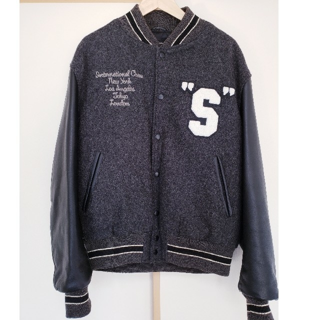 STUSSY(ステューシー)のcolor7life様専用　 STUSSY VARSITY JACKET  メンズのジャケット/アウター(スタジャン)の商品写真