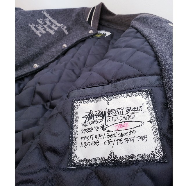 STUSSY(ステューシー)のcolor7life様専用　 STUSSY VARSITY JACKET  メンズのジャケット/アウター(スタジャン)の商品写真