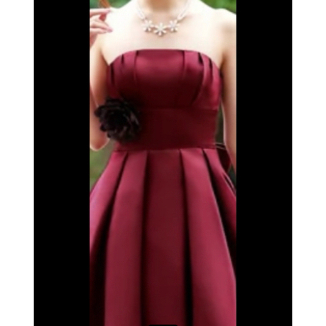パーティードレス【値下げしました⠀】 レディースのフォーマル/ドレス(ミディアムドレス)の商品写真