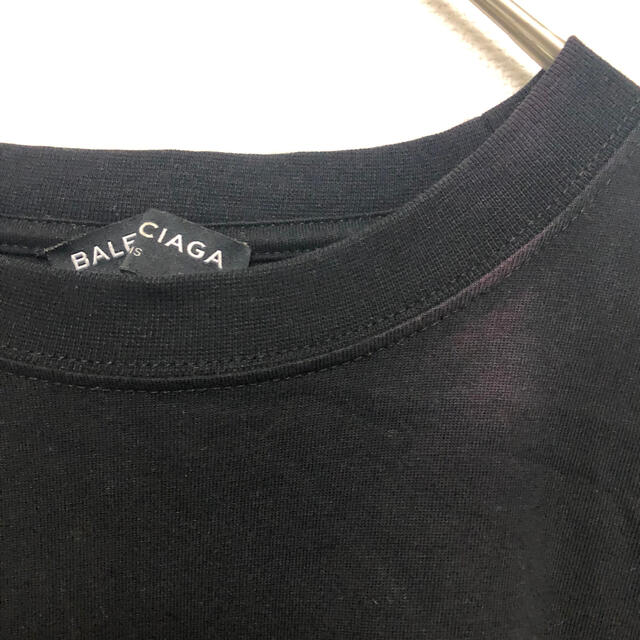 Balenciaga(バレンシアガ)の正規品　BALENCIAGA バレンシアガ  Tシャツ ロゴ  ブラック メンズのトップス(Tシャツ/カットソー(半袖/袖なし))の商品写真