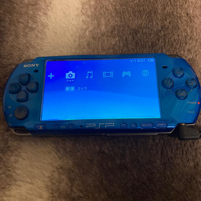 PlayStation Portable(プレイステーションポータブル)のPSP本体　PSP-3000VB エンタメ/ホビーのゲームソフト/ゲーム機本体(家庭用ゲーム機本体)の商品写真