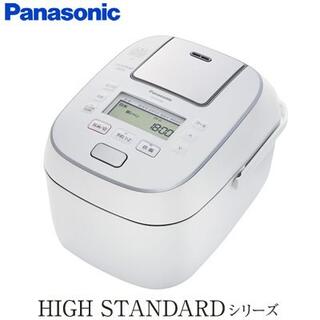 パナソニック(Panasonic)のパナソニック スチームIHジャー炊飯器 SR-STS100-W 5.5合炊き(炊飯器)