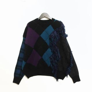 KIDILL Destroy Tartan Pullover Knit(ニット/セーター)