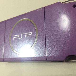 プレイステーションポータブル(PlayStation Portable)の【極美品】PSP 3000 本体 限定色パープル(携帯用ゲーム機本体)