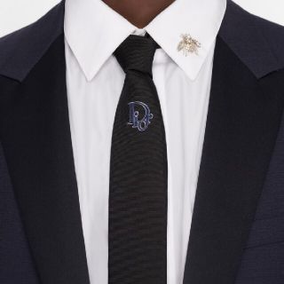 《最新作》Dior・Christian Dior・ネクタイ・メンズ・黒色