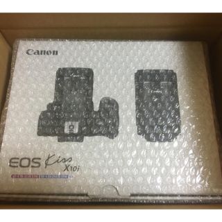 キヤノン(Canon)の【新品未使用】Canon EOS kiss x10iダブルズームキット(デジタル一眼)